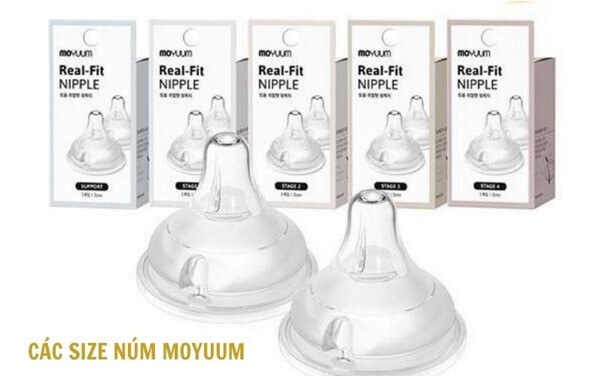 Núm Ti Moyuum Đủ Size Cho Bé - Giá Tốt Tại Bibo Mart