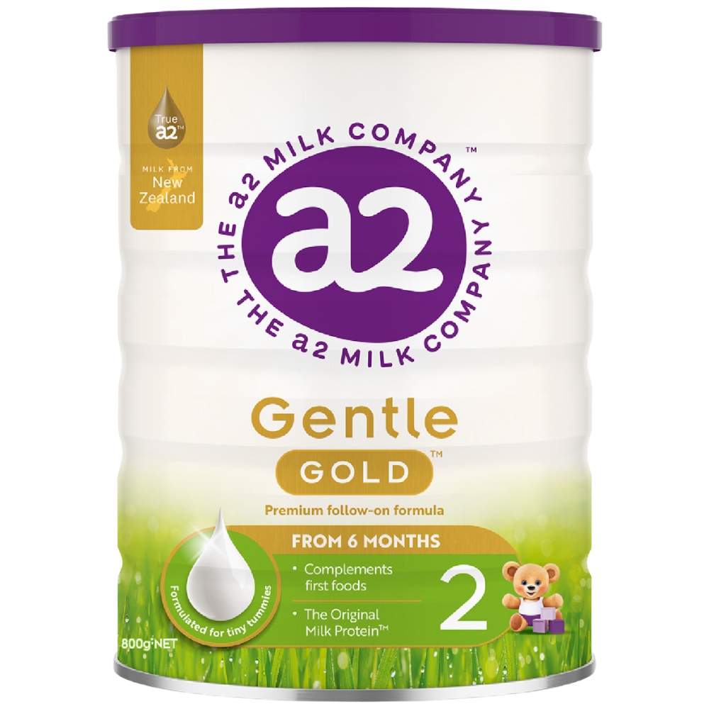 Sữa A2 Gentle Gold Premium Follow-on Formula số 2 800g (6 - 12 tháng)