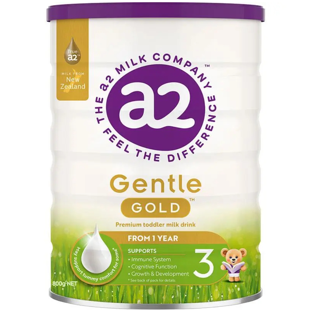 Sữa A2 Gentle Gold Premium Toddler Milk Drink số 3 800g (Trên 1 tuổi)
