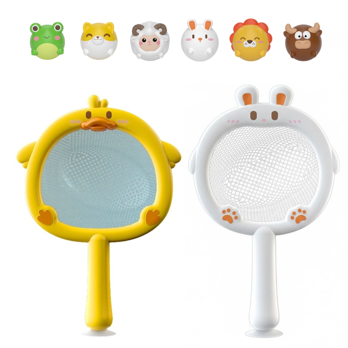 Bộ đồ chơi nhà tắm vợt bắt thú 8366-44A cho bé