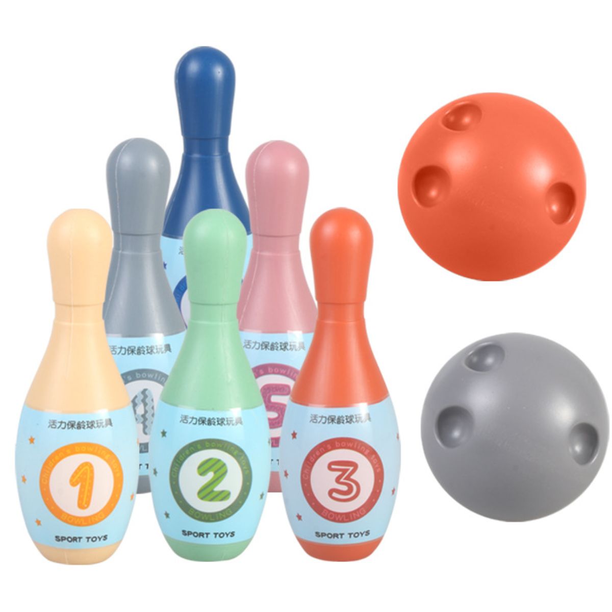 Đồ chơi bowling nhiều màu cho bé