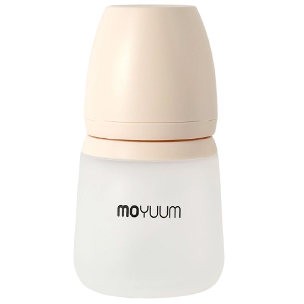 Bình sữa Moyuum silicon 160ml kèm núm size 1 (Từ 0-3 tháng)
