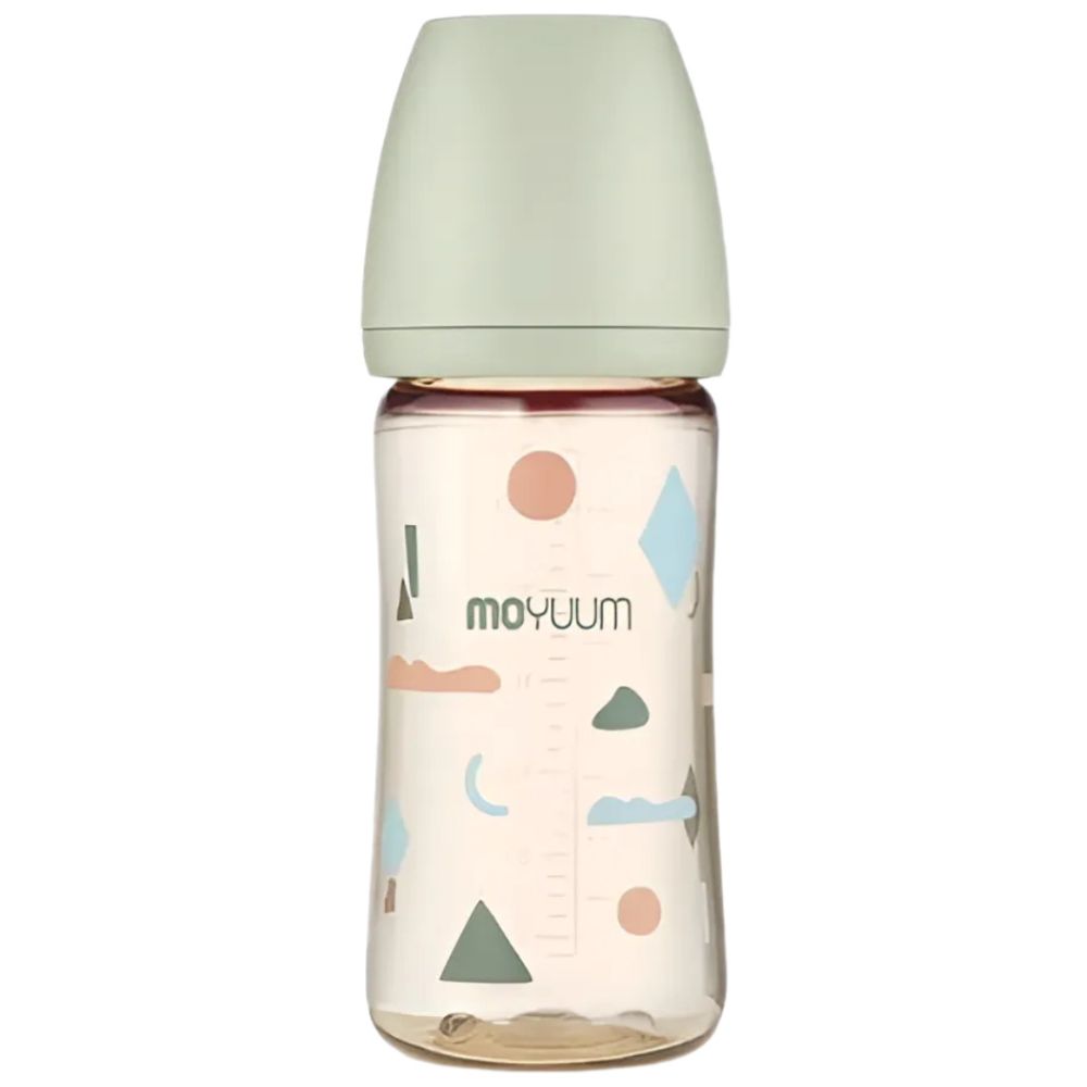Bình sữa Moyuum PPSU nội địa Hàn chính hãng 270ml bản mây xanh