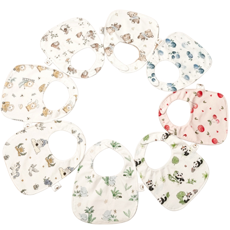 Yếm sơ sinh chữ U WZ-30 cotton