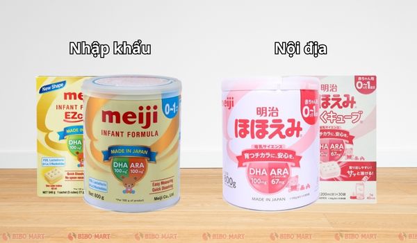 Sữa Meiji nội địa nhật 0-1