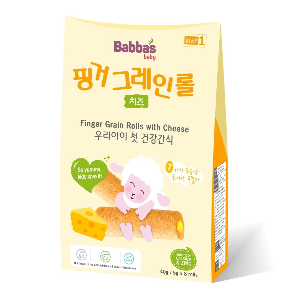 Bánh ngũ cốc Babba's Baby vị phô mai 40g