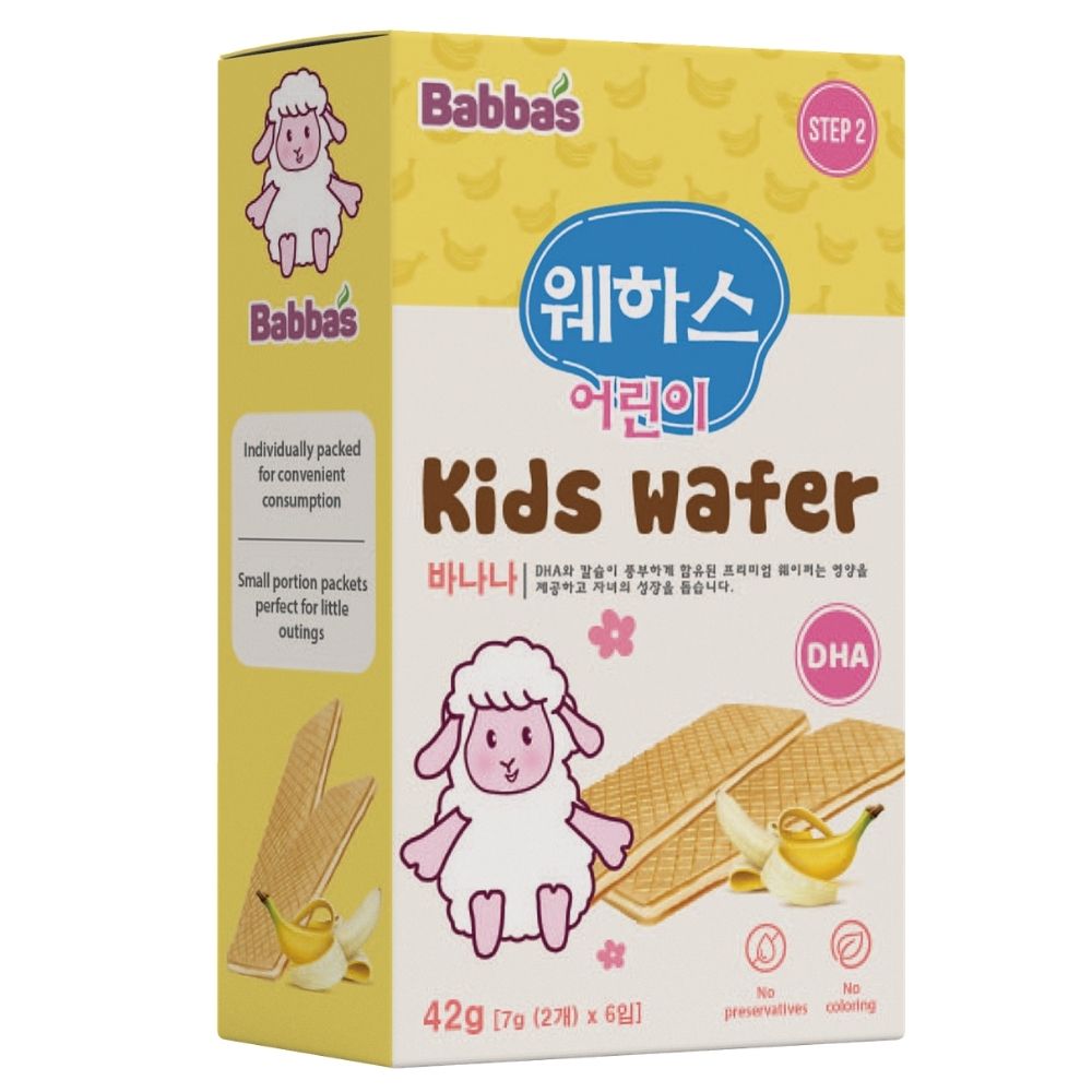 Bánh xốp Babba's vị chuối 42g