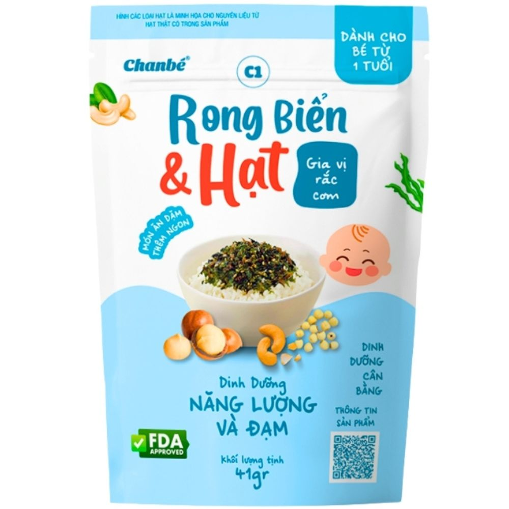 Gia vị rắc cơm Chanbé rong biển và hạt