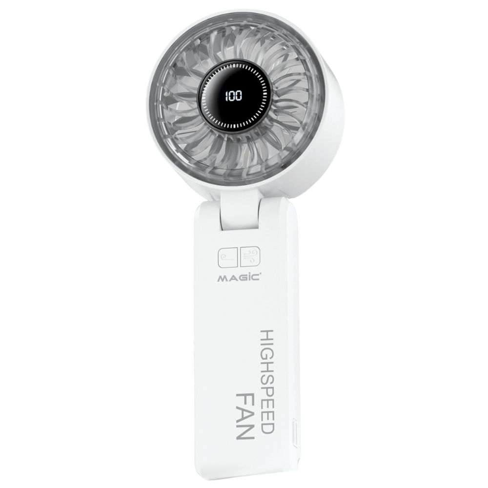 Quạt sạc mini Magic màn hình led