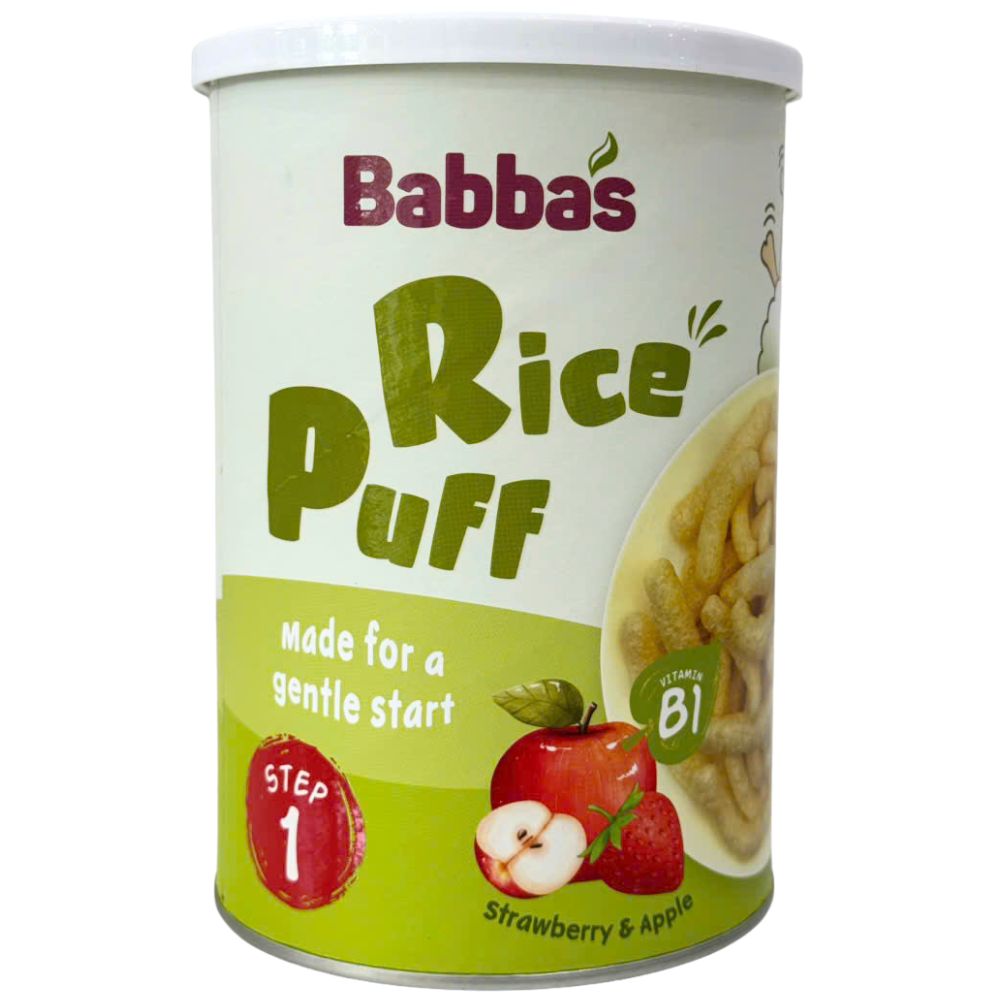 Bánh ăn dặm Babba's Baby vị dâu táo