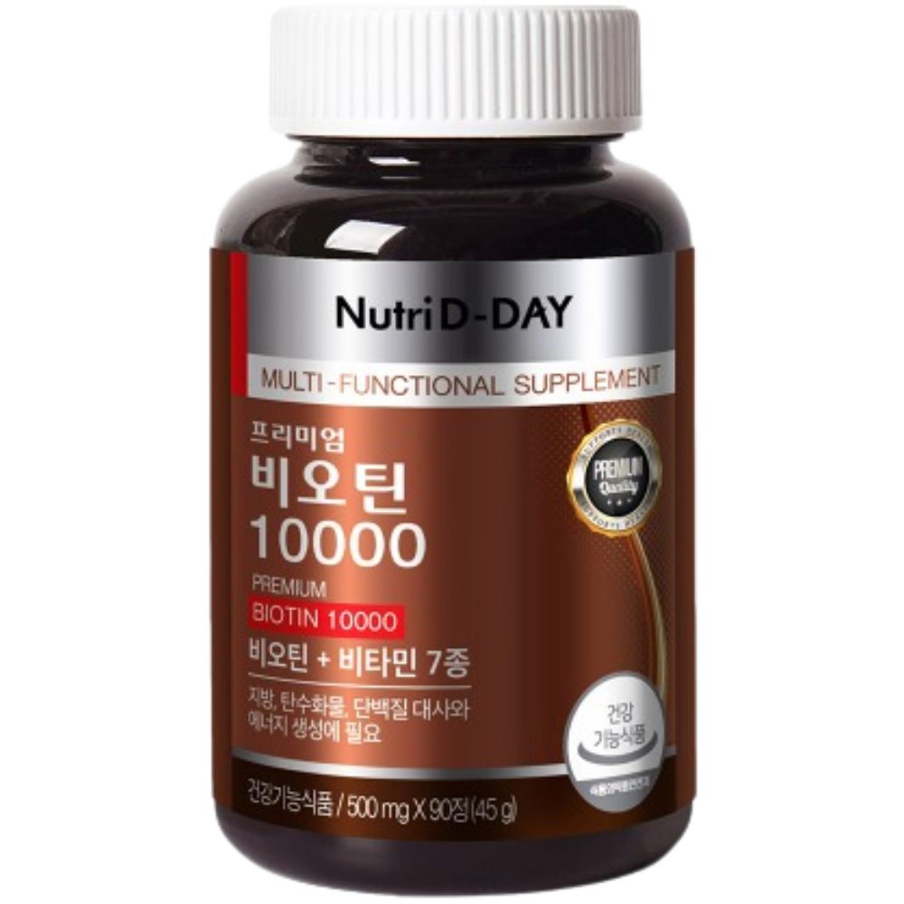 Viên uống Biotin 10000 Nutri D-Day Lọ 90 viên