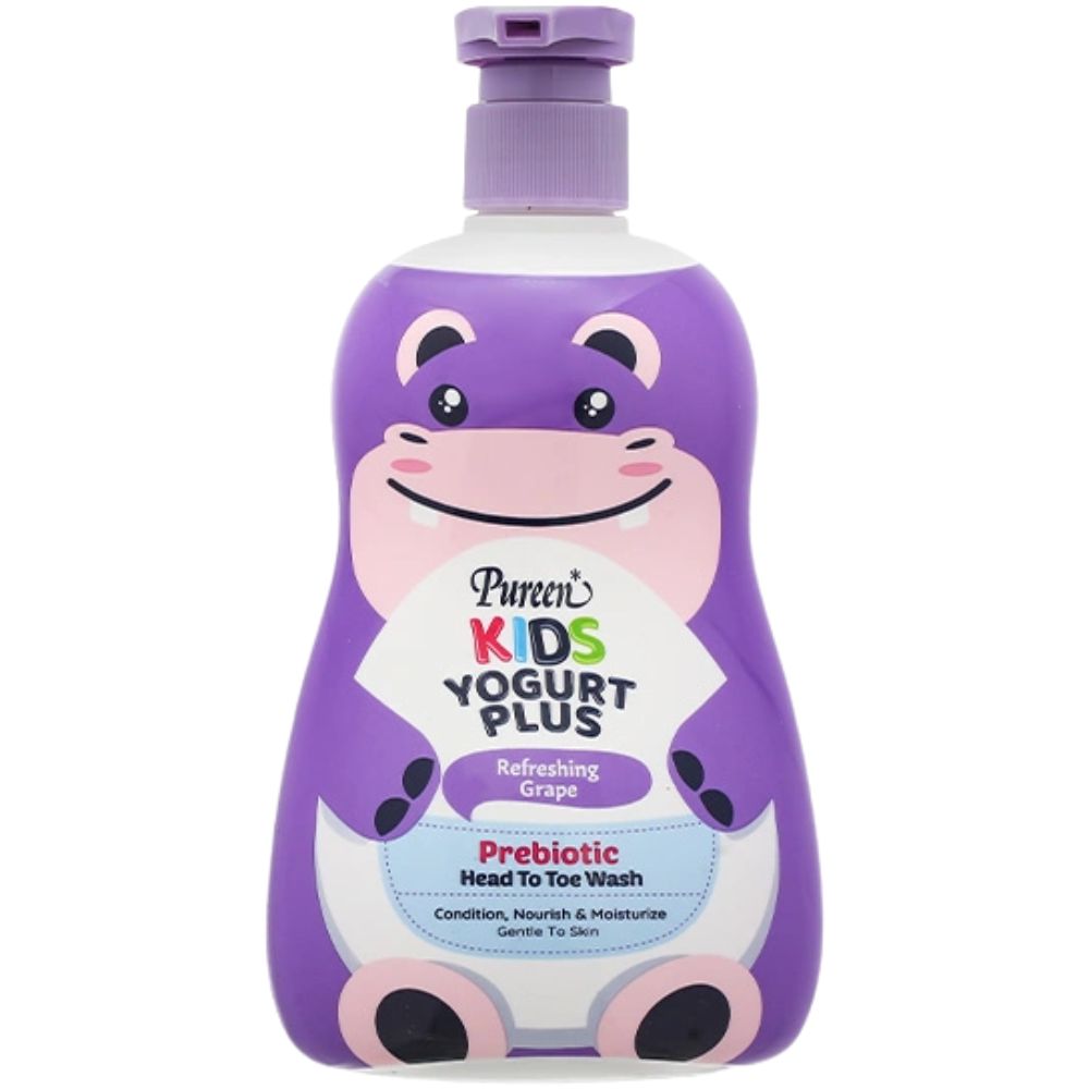 Tắm gội toàn thân Pureen Kids Prebiotic hương Nho