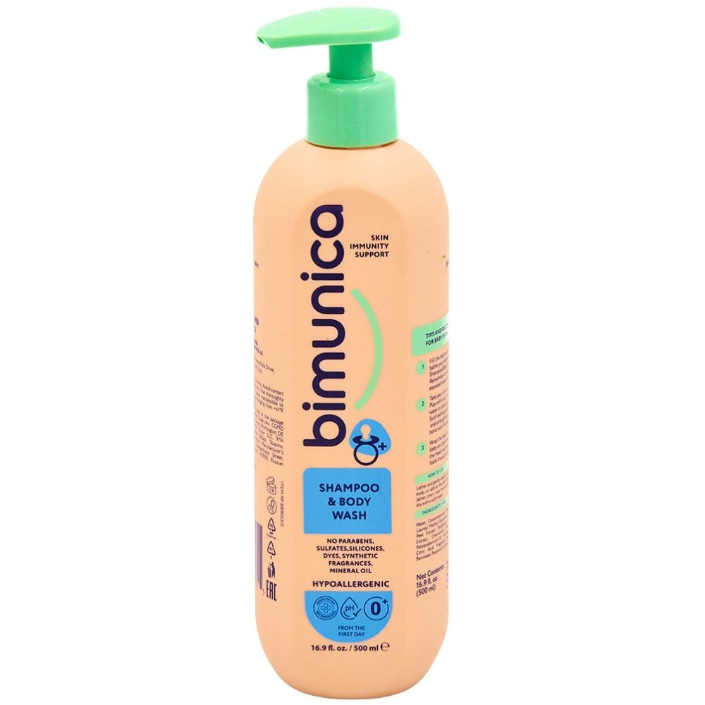 Sữa tắm gội Bimunica 250ml cho trẻ từ sơ sinh