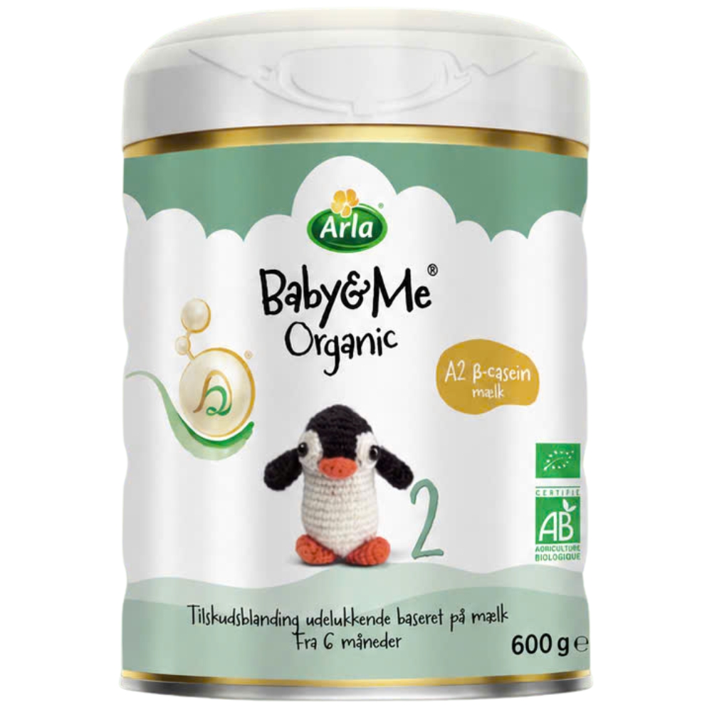 Sữa công thức Arla Baby&Me Ogarnic số 2 600g (Từ 6-12 tháng)