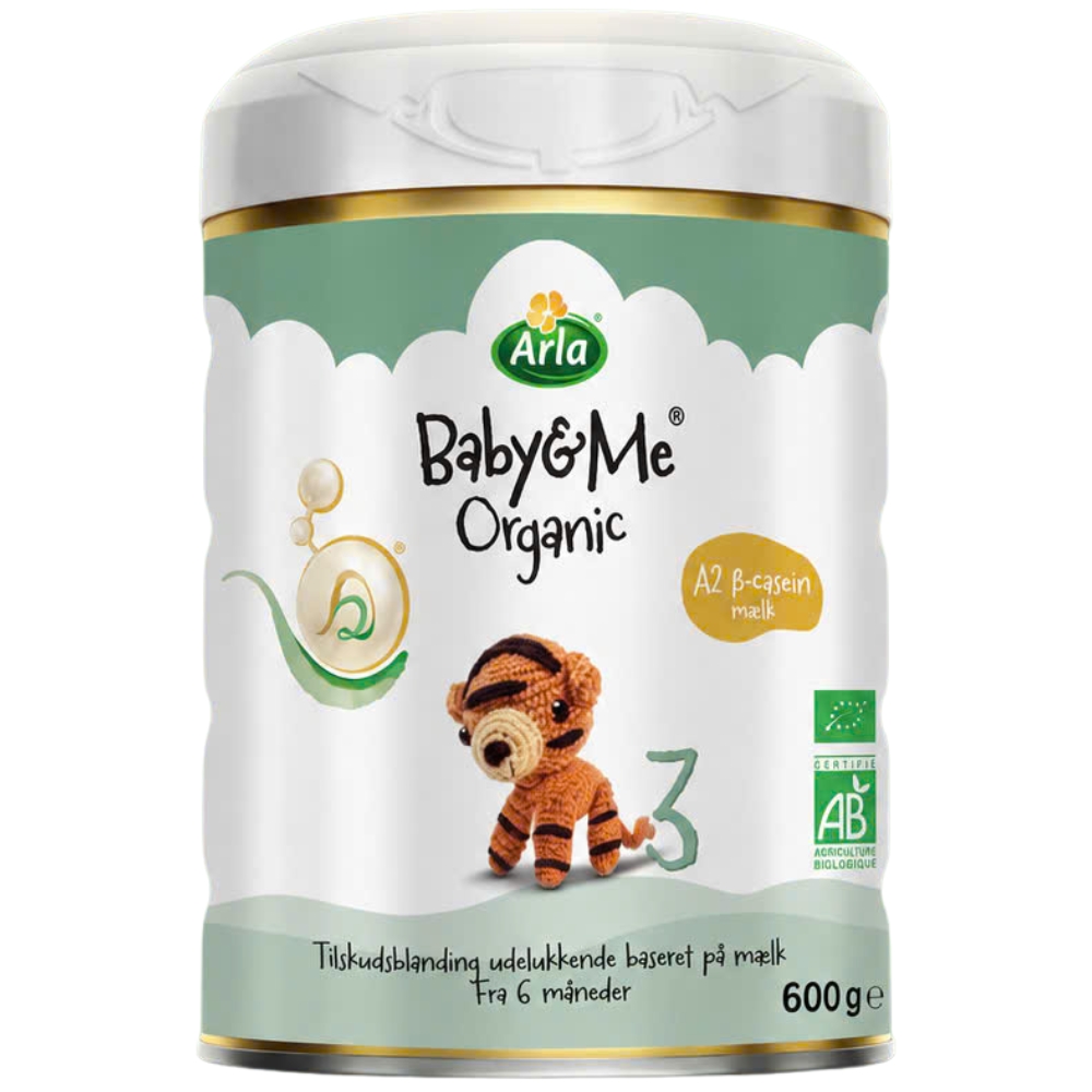 Sữa công thức Arla Baby&Me Ogarnic số 3 600g (Từ 1-3 tuổi)